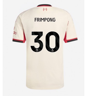 Liverpool Jeremie Frimpong #30 Bortatröja 2025-26 Kortärmad